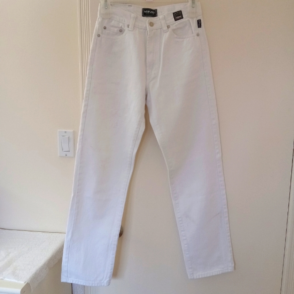 Versace Couture White Jeans